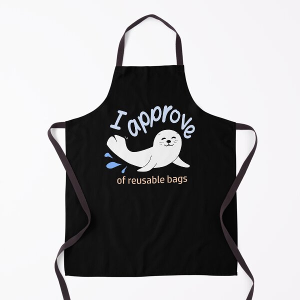 Item preview, Reusable bags - Seal of Approval designed and sold by nutmegfairy.