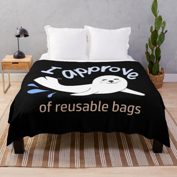 Item preview, Reusable bags - Seal of Approval designed and sold by nutmegfairy.