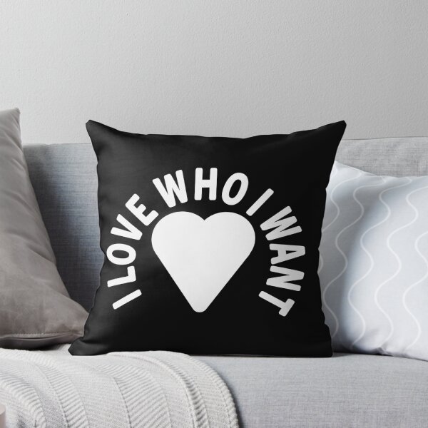 Item preview, I love who i want designed and sold by Simple Text.