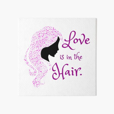 Item preview, Love is in the Hair designed and sold by Shirtrick.