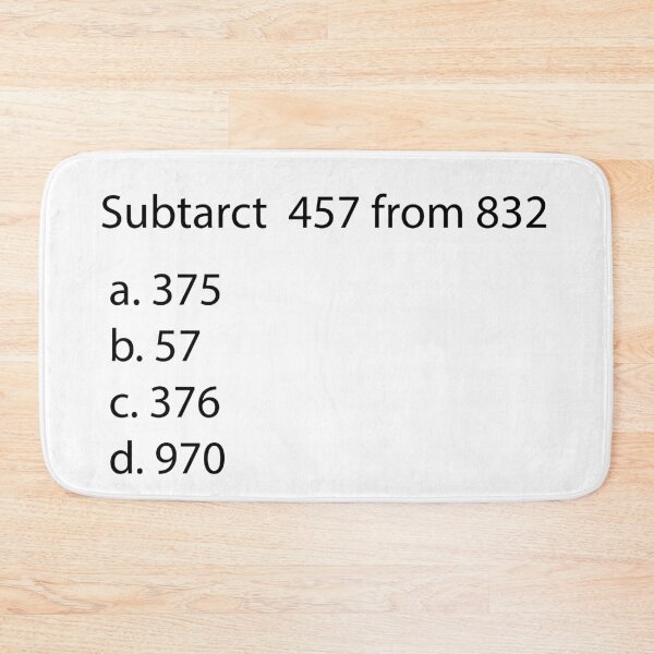 Item preview, Mathematic quiz  designed and sold by Captionator.