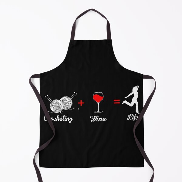 Item preview, Crocheting Wine Life Lifestyle Gift designed and sold by Charles Brian.