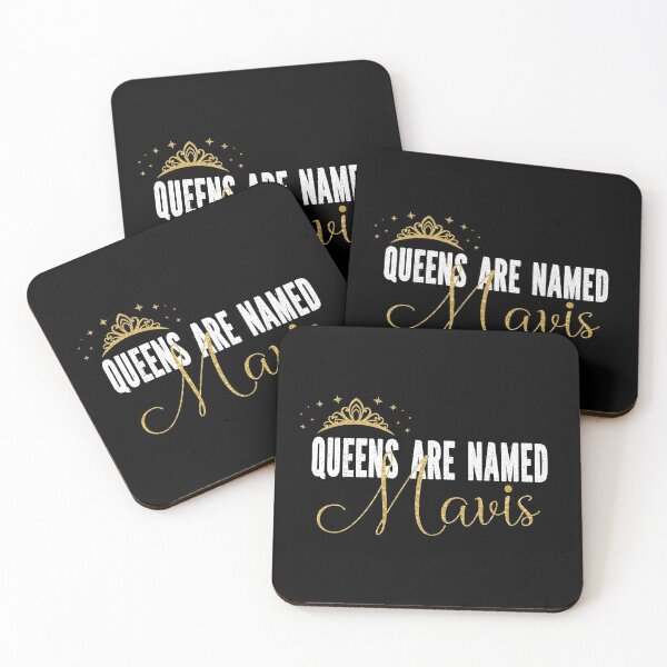 Item preview, Queens Are Named Mavis Personalized First Name Girl print designed and sold by Grabitees.