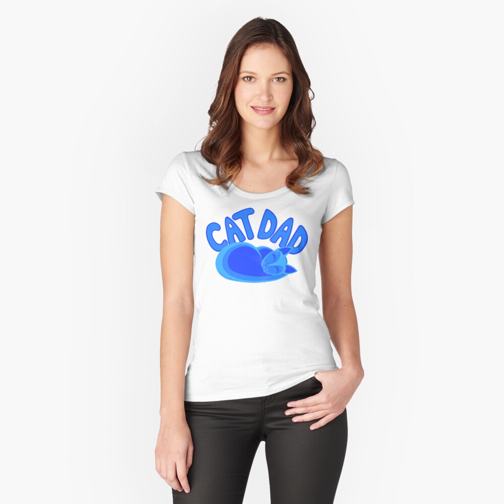 Item preview, Fitted Scoop T-Shirt designed and sold by theartofvikki.