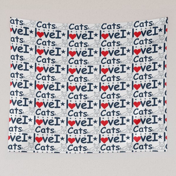 Item preview, I love cats designed and sold by Barbaroot.