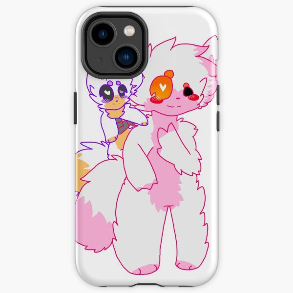 Lolbit caso de telefone para iphone 14 pro max 13 12 mini 11 xr 7 8 plus  capa de pele de fibra lolbit fnaf cinco noites na irmã