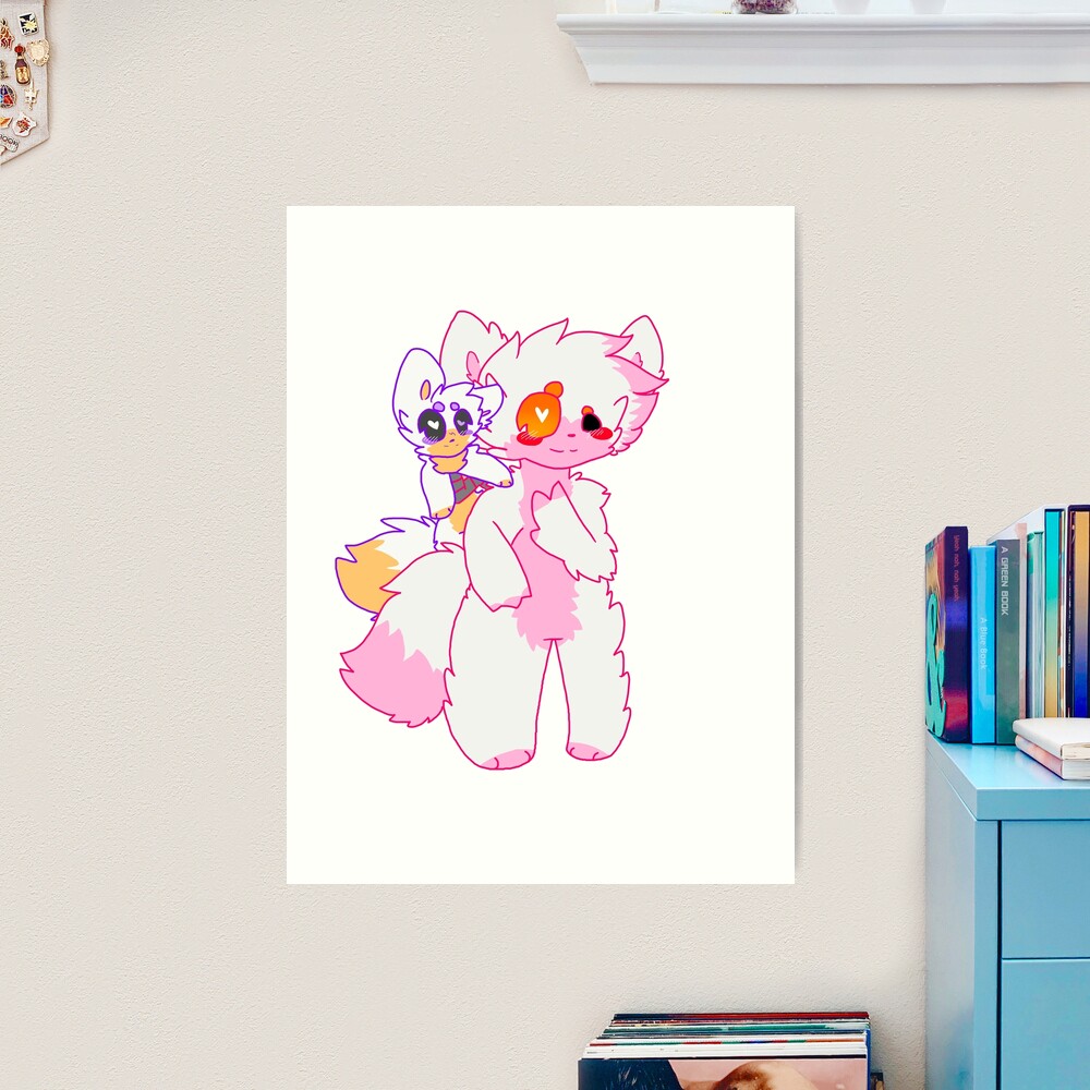 Mangle and Lolbit Poster for Sale by Scurryy