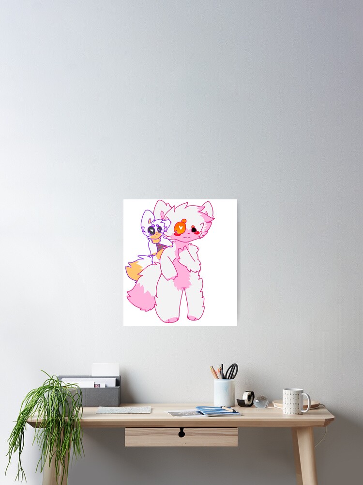 Mangle and Lolbit Poster for Sale by Scurryy