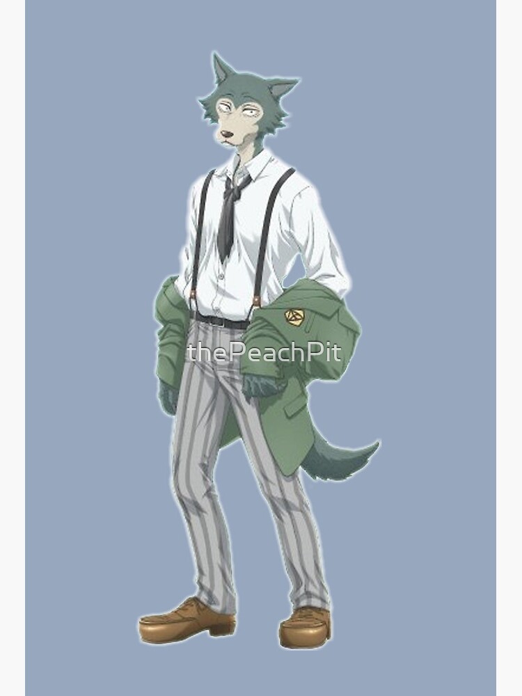 Beastars Legoshi Full Body Art Board Print