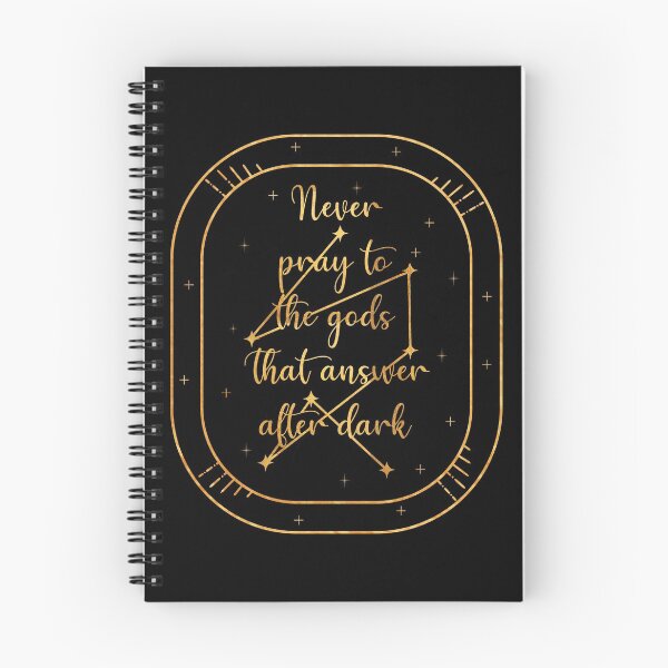 Item preview, Never Pray To The Gods That Answer After Dark - Addie Larue Quote - VE Schwab designed and sold by BooksAndFlowers.