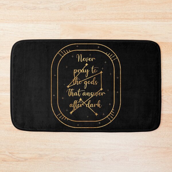 Item preview, Never Pray To The Gods That Answer After Dark - Addie Larue Quote - VE Schwab designed and sold by BooksAndFlowers.
