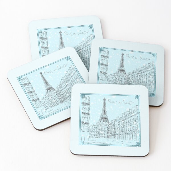 Item preview, Paris in Winter designed and sold by PawsitiveMum.