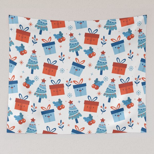 Item preview, Cute Merry Christmas Pattern designed and sold by Borislav Shekerdzhiyski.