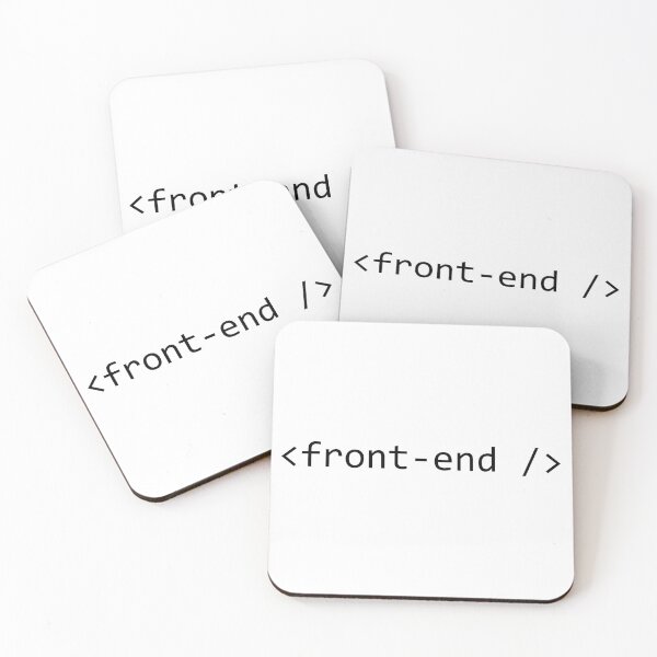 Item preview, Become Front End Developer Gift Idea White Edition designed and sold by anass002.