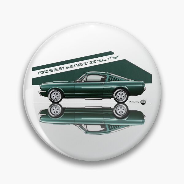 Artikelvorschau, Ford Mustang GT350 Steve Mc Königin Bullitt - Ivy Green entworfen und verkauft von Azaziel.