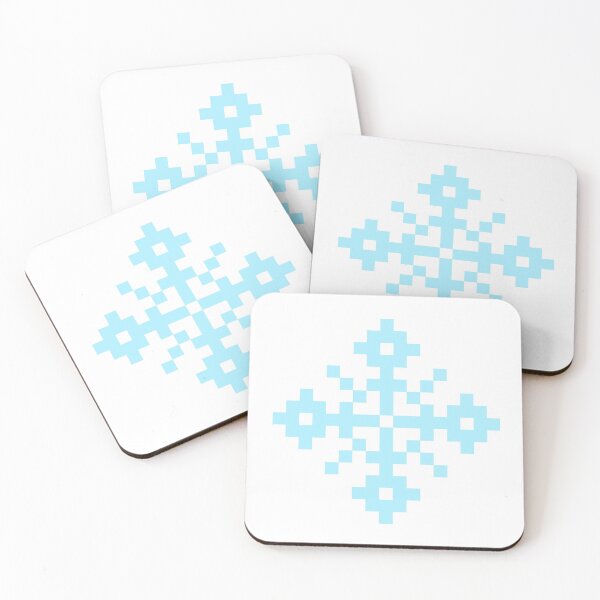 Item preview, Pixel Art Snowflake designed and sold by akaiawa.
