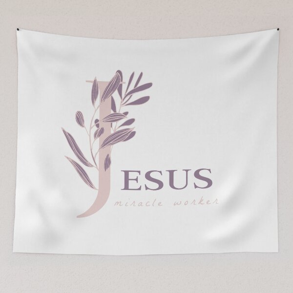 Item preview, Jesus Miracle Worker designed and sold by loveoceanair.