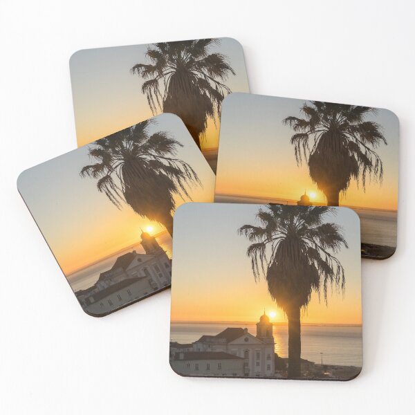 Item preview, The Sunny Soul of Lisbon - Tagus River Alfama Saint Stephen Church Plus a Palm Tree designed and sold by Georgia Mizuleva.