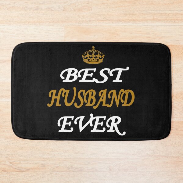 Item preview, Best Husband Ever Novelty with a royal crown because truly you are a king,  Great Gift Idea For Men or Women Married Couple Spouse Lover Or Partner. designed and sold by HINDAM4U.