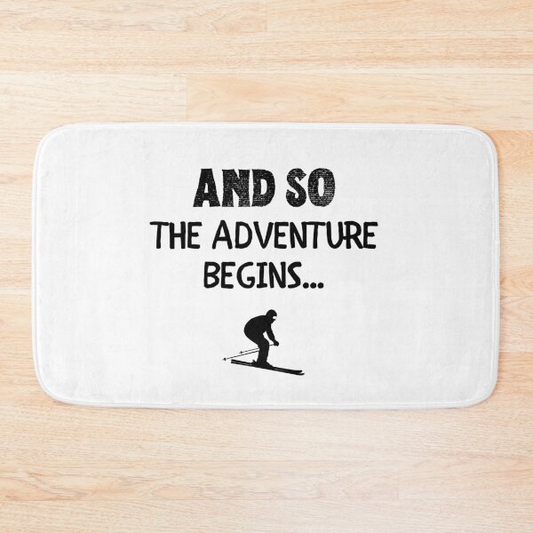 Item preview, Skiing: And so the adventure begins designed and sold by TheGreenGoat.