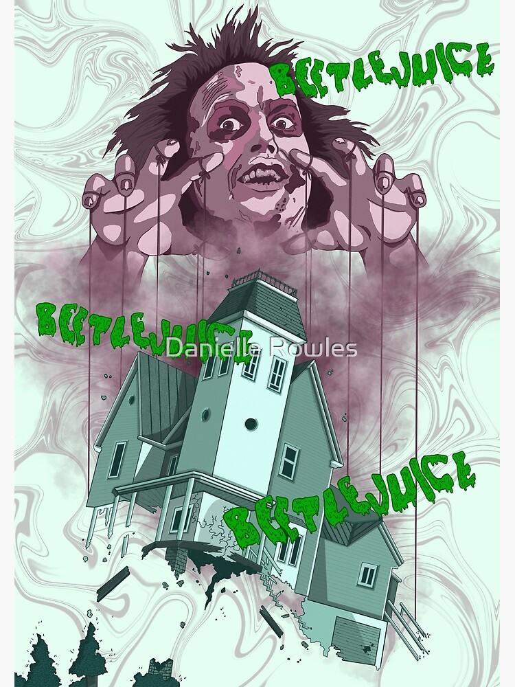 Póster «Póster De Película Beetlejuice (Betelgeuse)» De Daniellejade1 ...