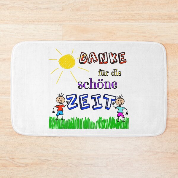 Artikelvorschau, Danke für die schöne Zeit entworfen und verkauft von Shirtrick.