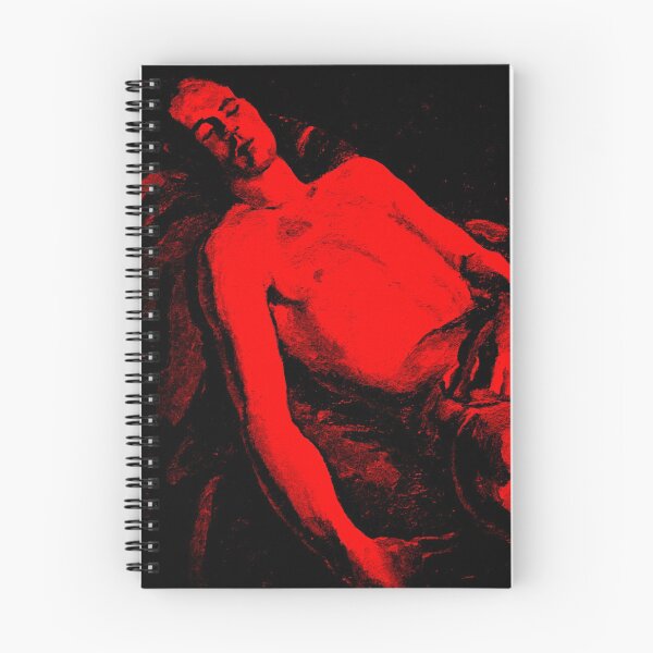 Item preview, Reclining man (Colorized) by Duncan Grant designed and sold by IndieArtDream.
