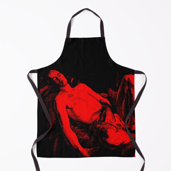Item preview, Reclining man (Colorized) by Duncan Grant designed and sold by IndieArtDream.