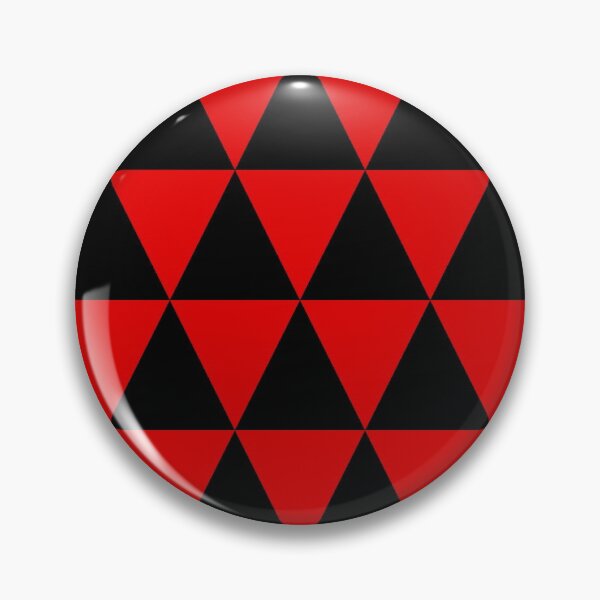Item preview, Triangle black red virus pandemic danger corona tape mouthguard mask vintage designed and sold by RedCut.