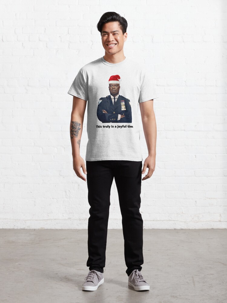 Alternate view of Capt. Holt is having a joyful holiday season. Classic T-Shirt
