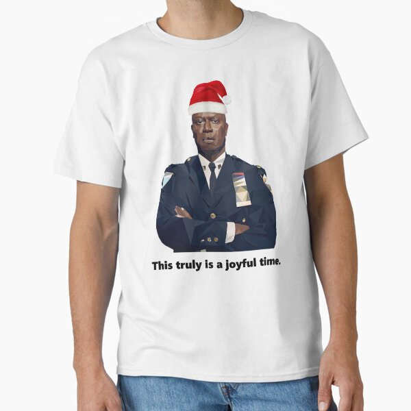 Item preview, Capt. Holt is having a joyful holiday season. designed and sold by Meme Fandom.