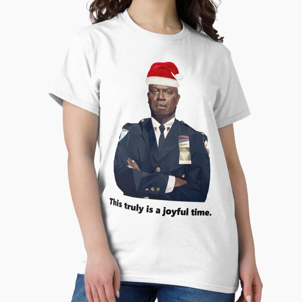 Item preview, Capt. Holt is having a joyful holiday season. designed and sold by Meme Fandom.