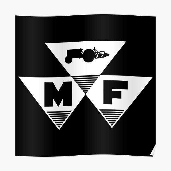 MEILLEUR VENDEUR - Massey Ferguson Logo Ancienne Marchandise Poster