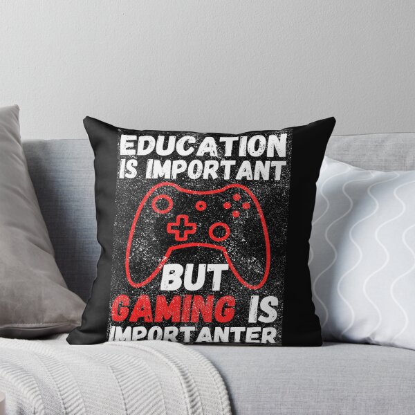 Item preview, Education Is Important But Gaming Is Importanter designed and sold by BahiaStyle.