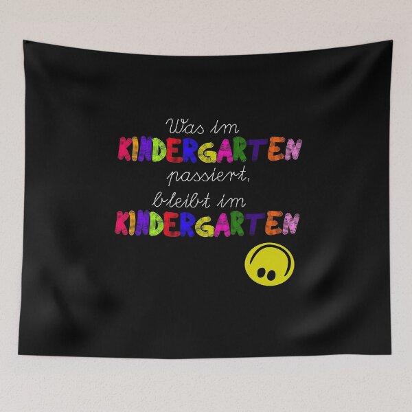Item preview, What happens in kindergarten stays in kindergarten designed and sold by Shirtrick.