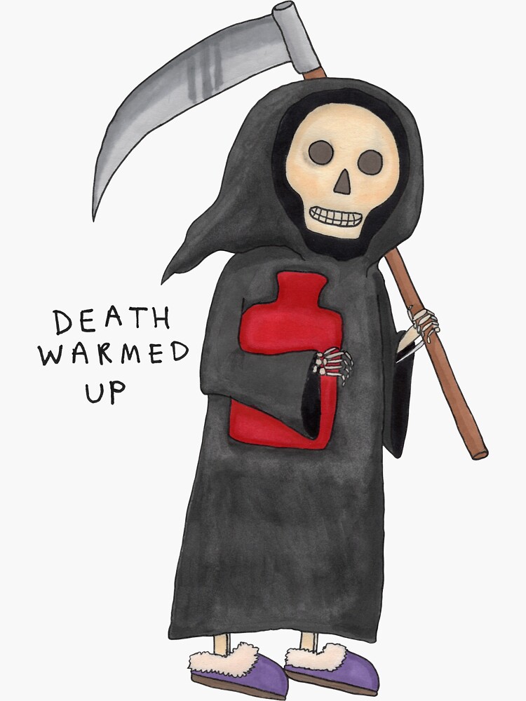 feeling-like-death-warmed-up-sticker-for-sale-by-ebg-draws-redbubble