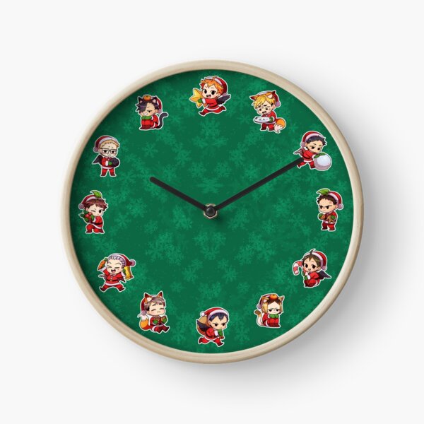 Haikyuu!! Christmas Clock