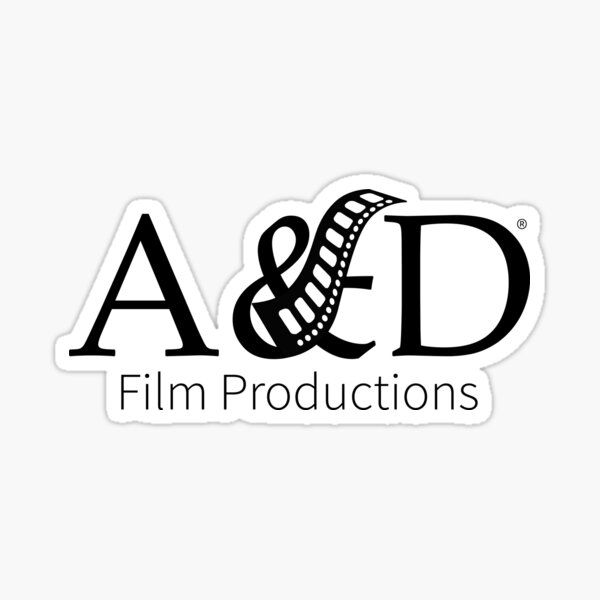 A&D Film Studios (Original Logo) Sticker