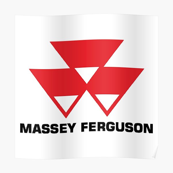 MEILLEUR VENDEUR - Massey Ferguson Logo Merchandise Poster