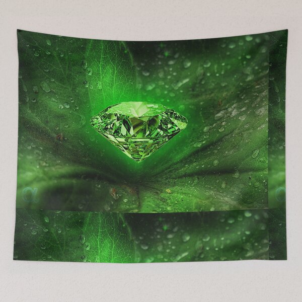 Item preview, Emerald Gemstone Frequency designed and sold by Olivia Tatara.