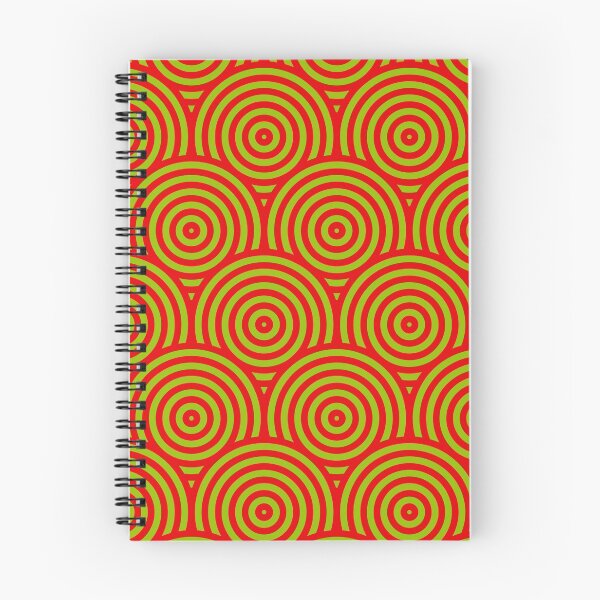 Aperçu de l'œuvre Cercles rouges et verts créée et vendue par GingerBest.