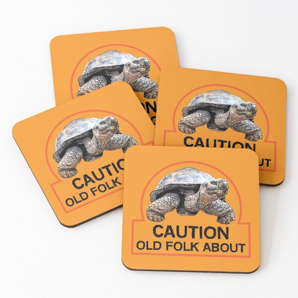 Item preview, Caution Old Folk- Getting Old - Life Begins At - Old Folk Homes- Comedy Birthday - Humor designed and sold by happygiftideas.