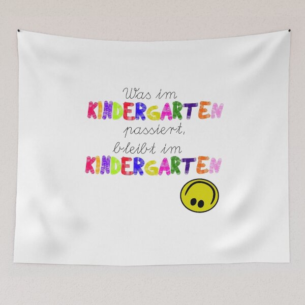 Item preview, What happens in kindergarten stays in kindergarten designed and sold by Shirtrick.