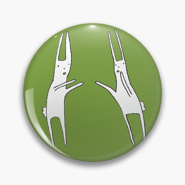 Item preview, boxing hares designed and sold by Cat Bruce.