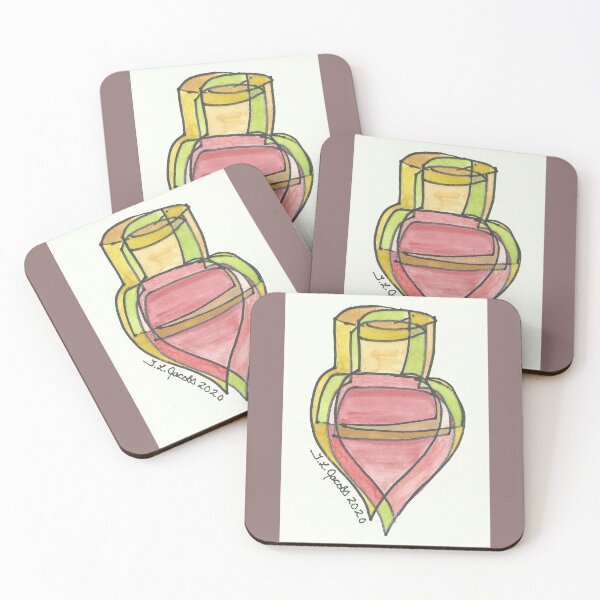 Item preview, PINK AND GREEN ABSTRACT CHRISTMAS ORNAMENT designed and sold by Artter20.