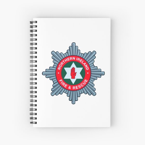 Northern Ireland Fire Brigade Spiral Notebook