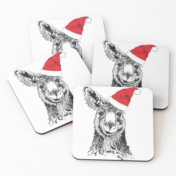 Item preview, kangaroo christmas designed and sold by zanbo.