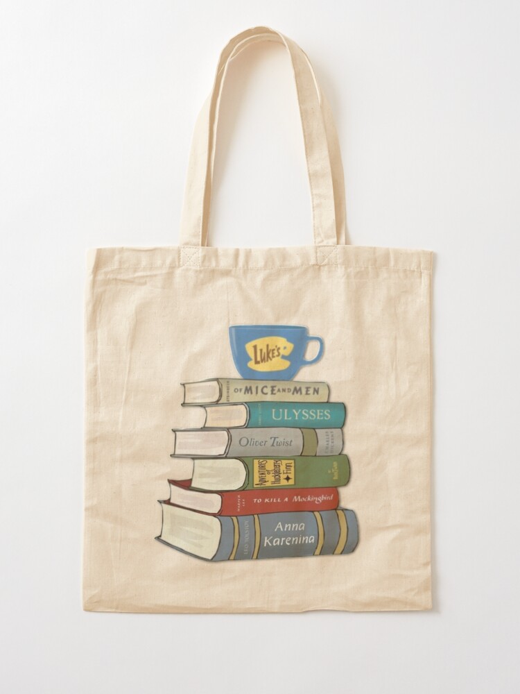 Alternate view of gilmore girls Rory's Books Tote Bag