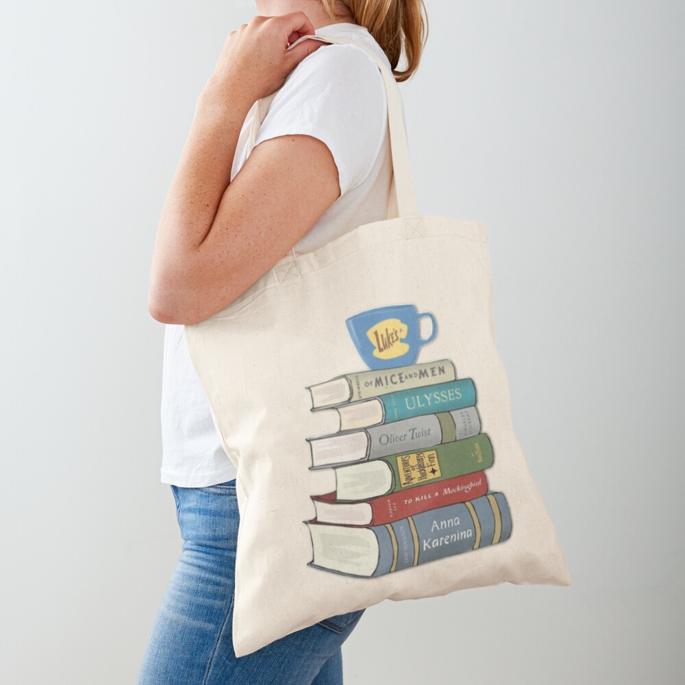 gilmore girls Rory's Books Tote Bag