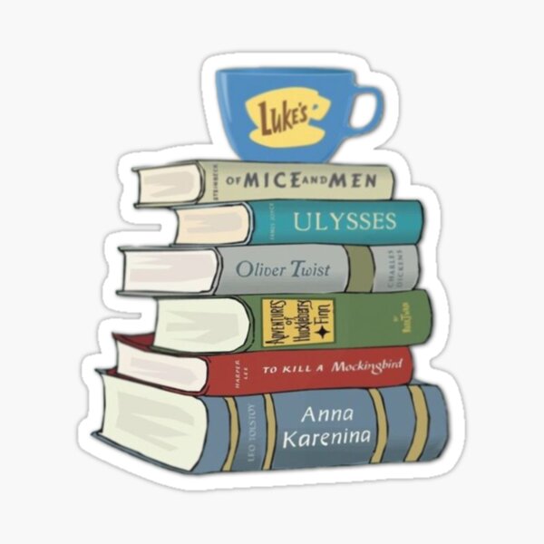 gilmore girls Rory's Books Sticker